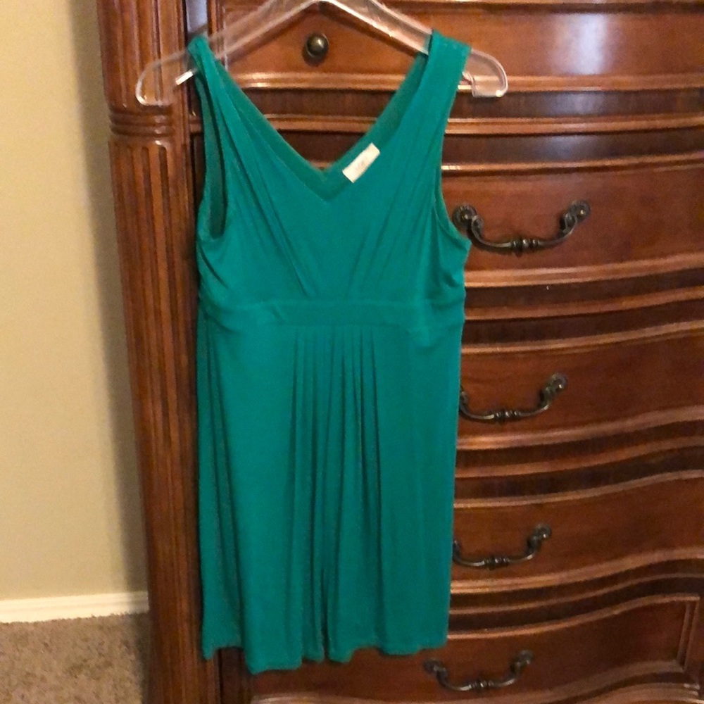 Green dress